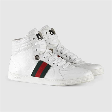 gucci sneakers women saks|Gucci high top sneakers women's.